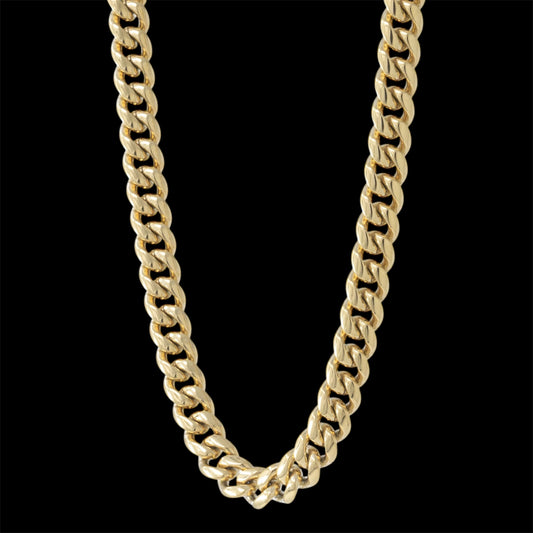 6mm Gold Plated Miami Cuban Chain