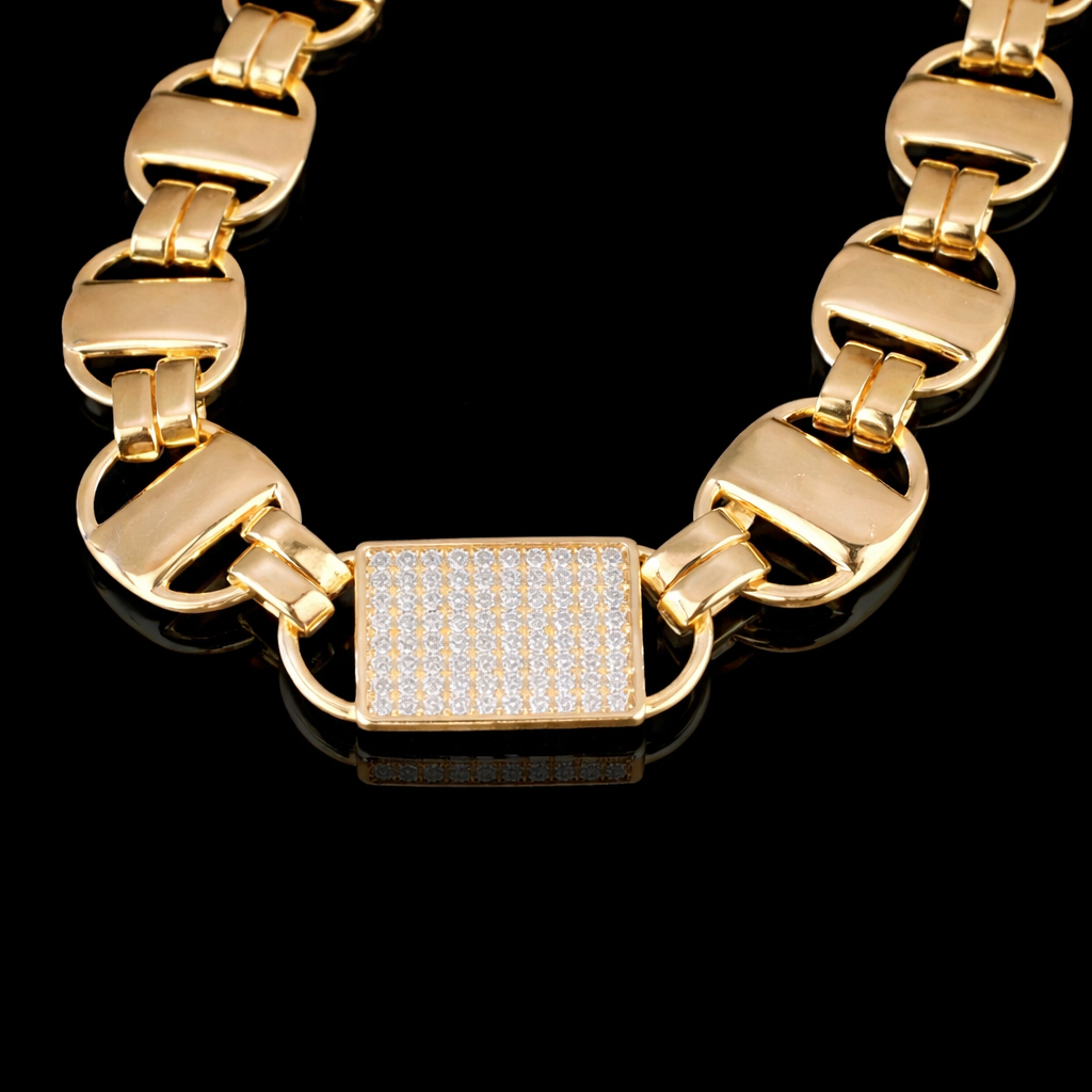 14MM Gold Plated MAGNUM KING CHAIN