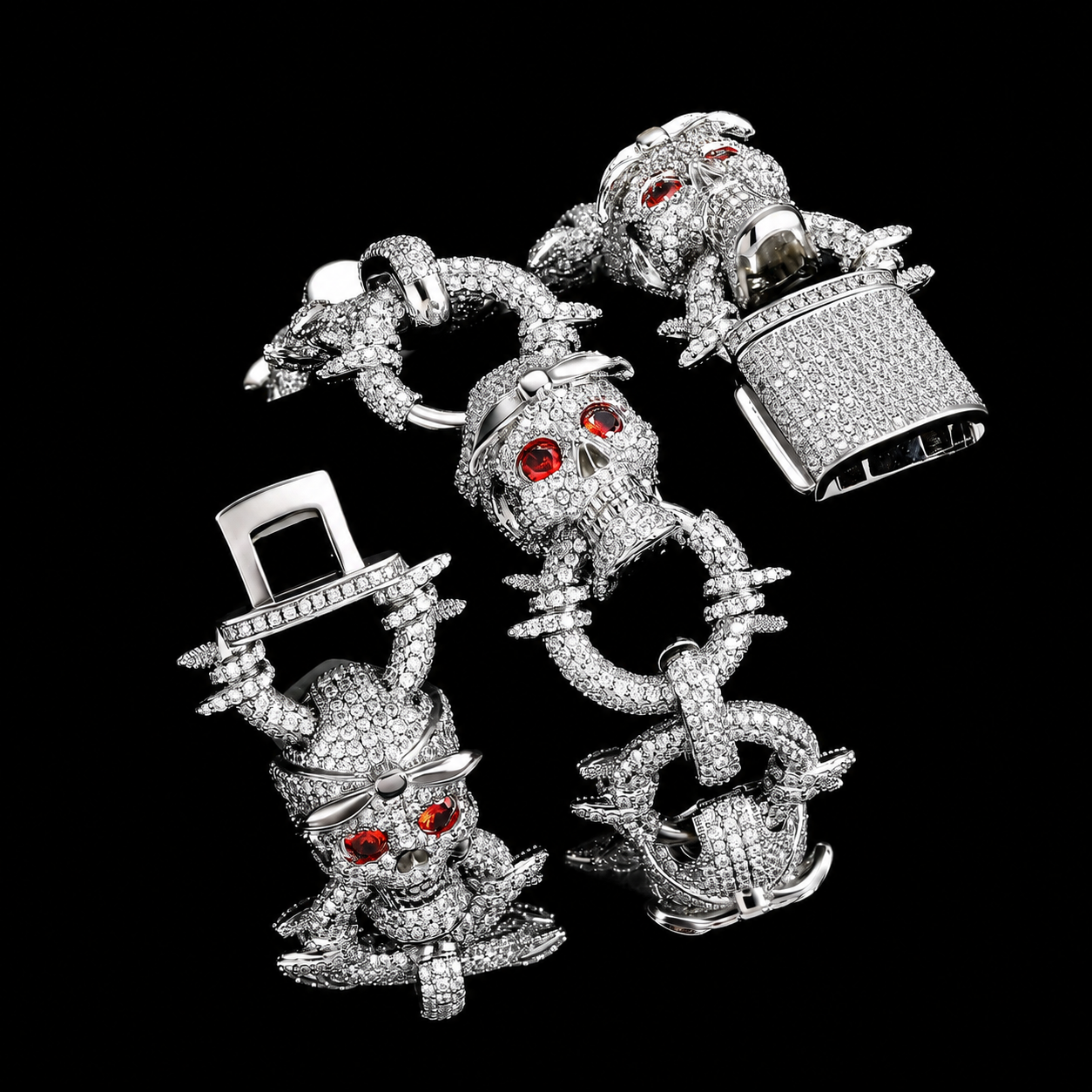29mm Outlaw Skull Chain