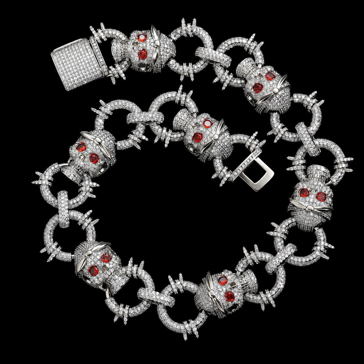 29mm Outlaw Skull Chain