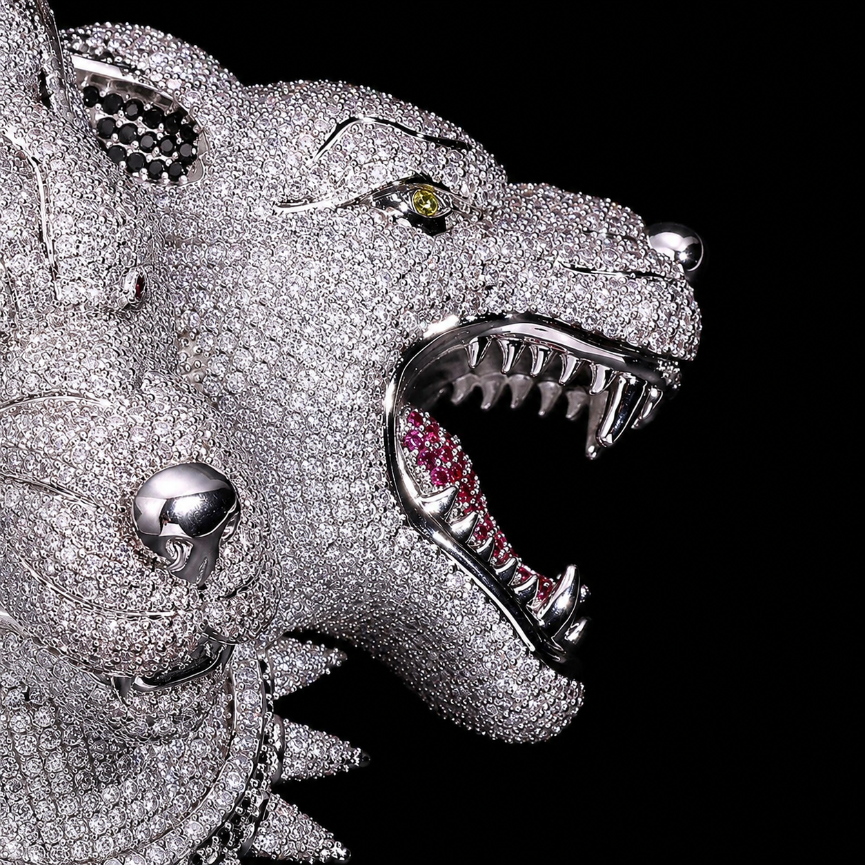 Cerberus Dog Pendant