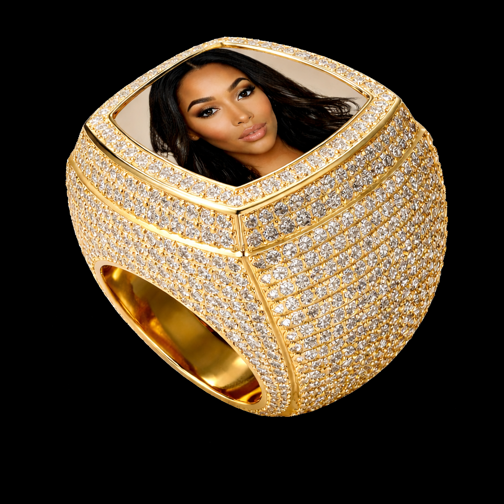 Signature Photo Diamond Ring