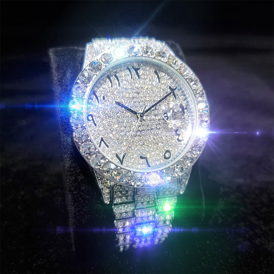 Presidential Arabic 42mm – Fully Iced Watch