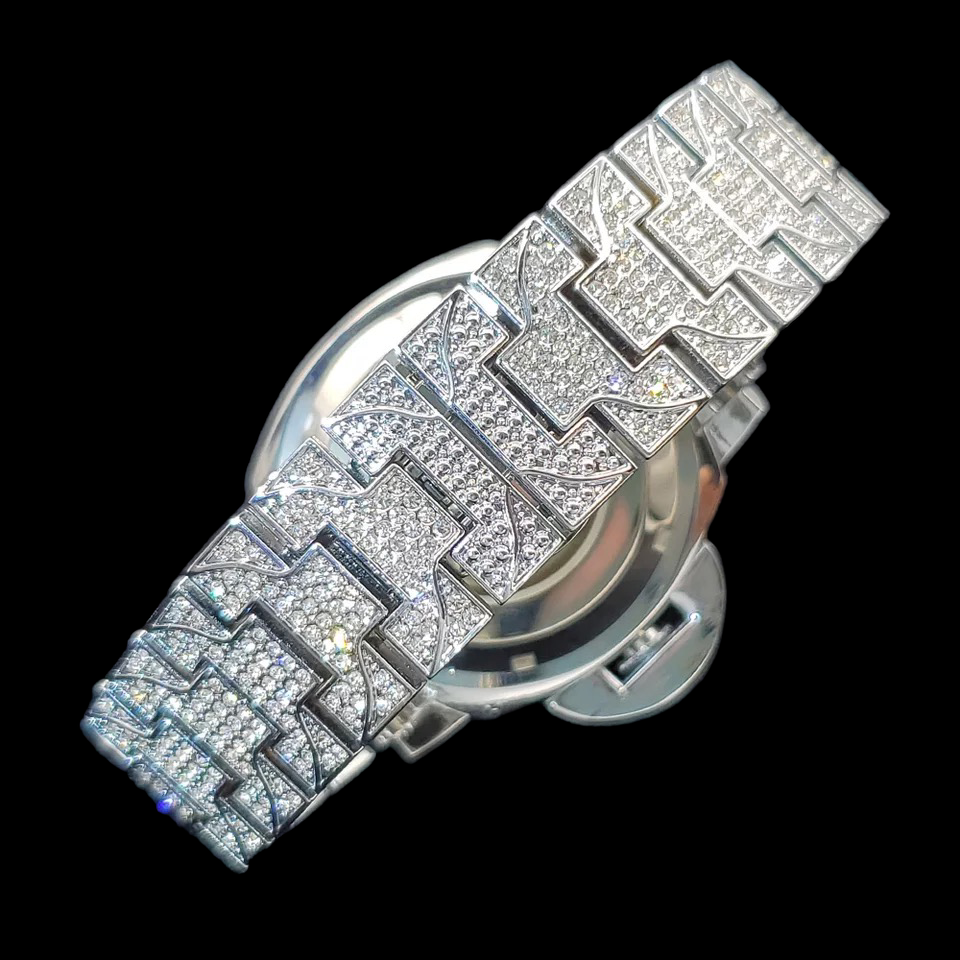 Titan 52mm Automatic – Fully Iced Watch