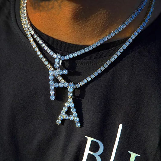 Diamond Letter pendant