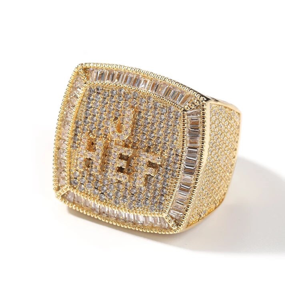 Gepersonaliseerde Diamanten Naamring