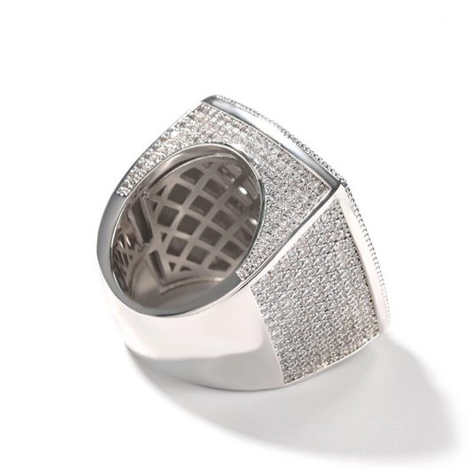 Personalized Diamond Name Ring