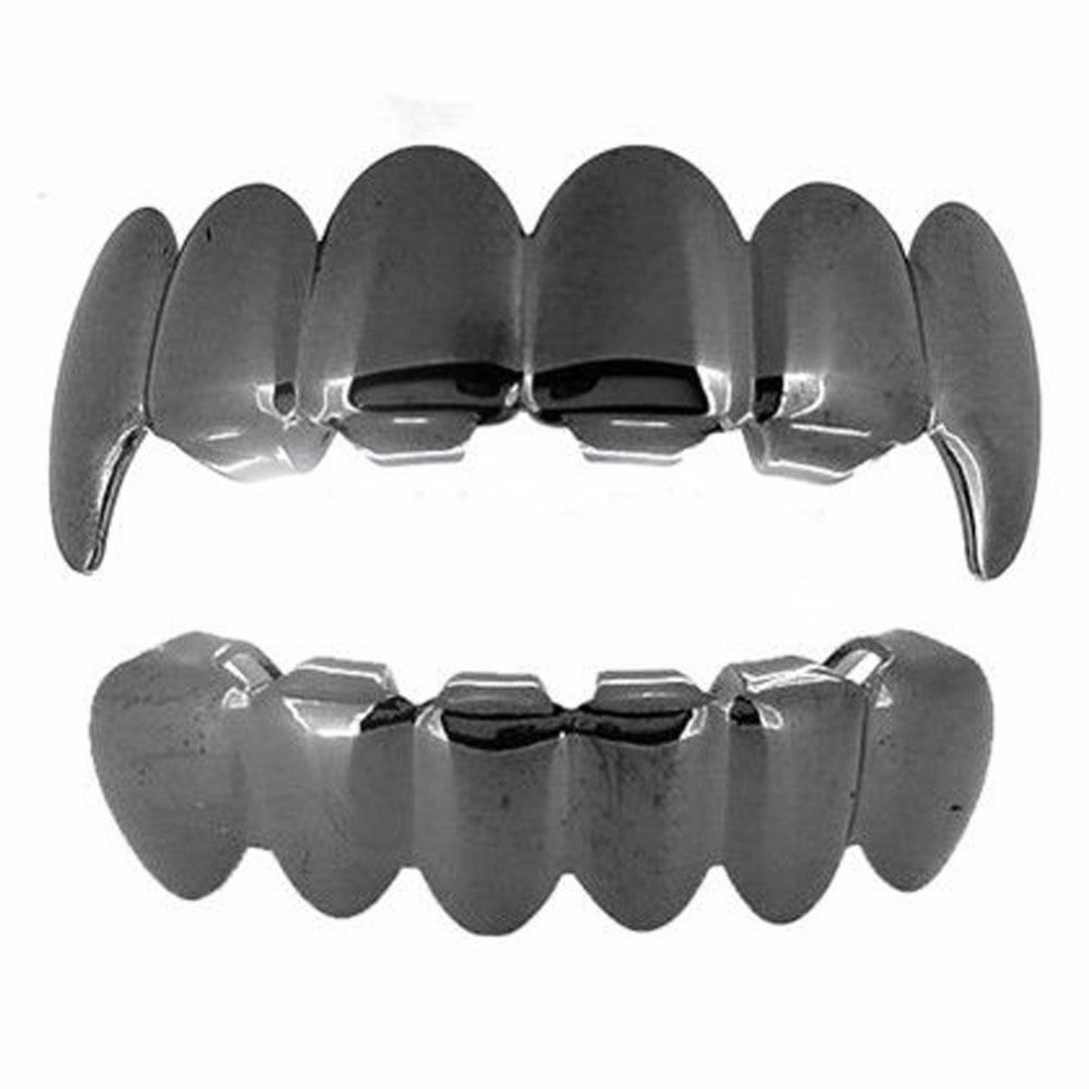 6/6 Black Fang Grillz