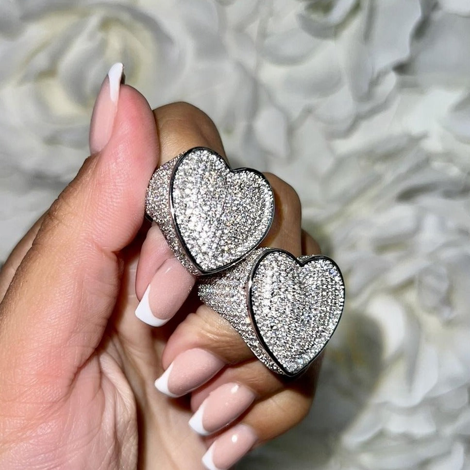 Diamond Heart Ring