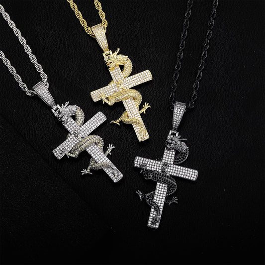 Dragon Cross Pendant