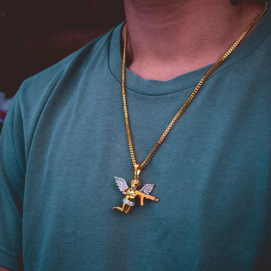 AK-47 Angel Pendant