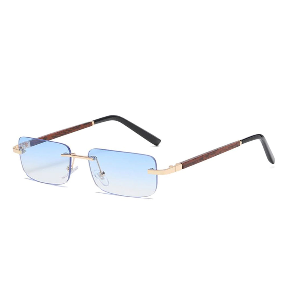 WOODEN GLASSES - BLUE | VENICE