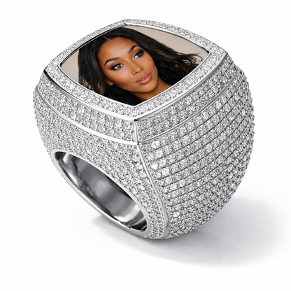 Bague Photo Personnalisée
