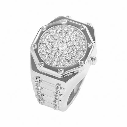 Royal Iced Watch Ring