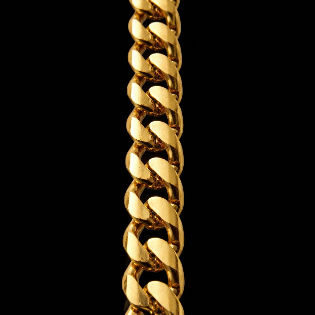 5mm Gold Plated Miami Cuban Necklace