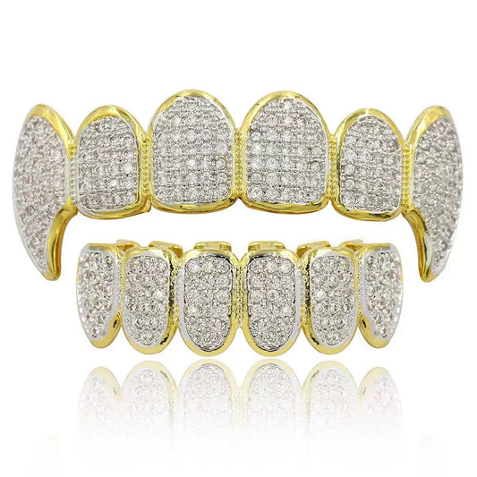6/6 ICED Royal Fang Grillz 