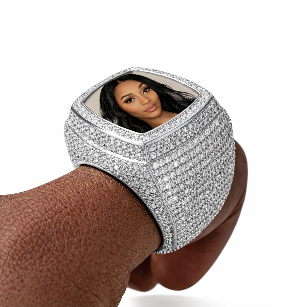 Bague Photo Personnalisée
