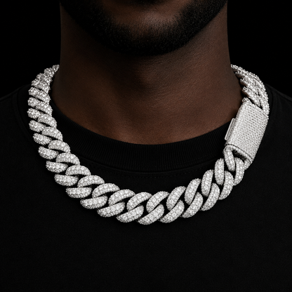 18mm Big Rock Cuban Chain