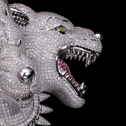 Cerberus Dog Pendant