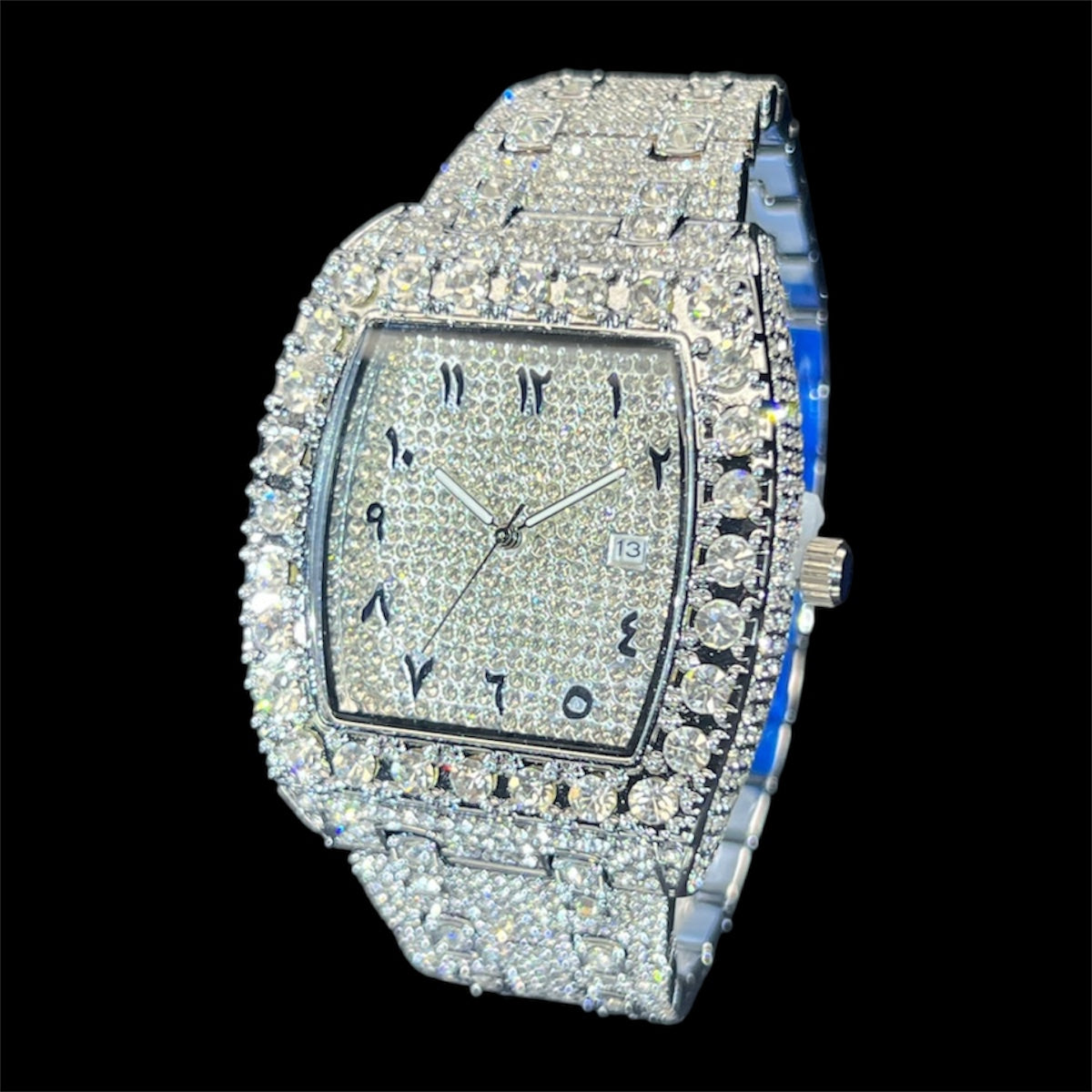 Millionaire 44mm – Fully Iced Horloge