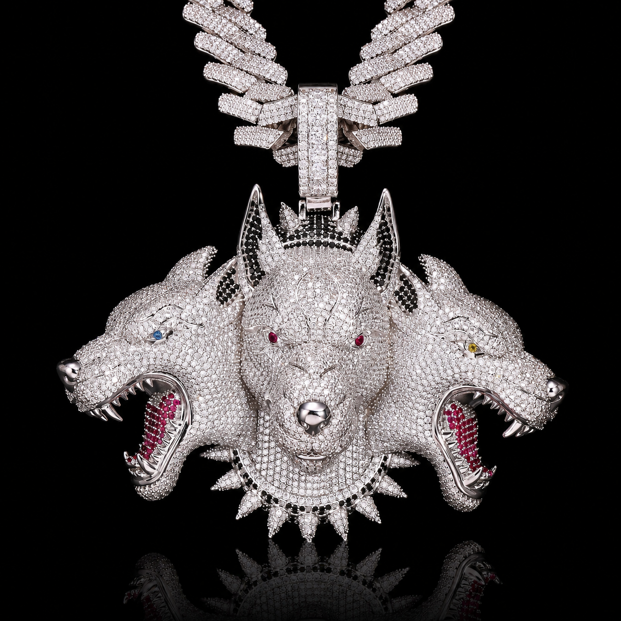 Cerberus Dog Pendant