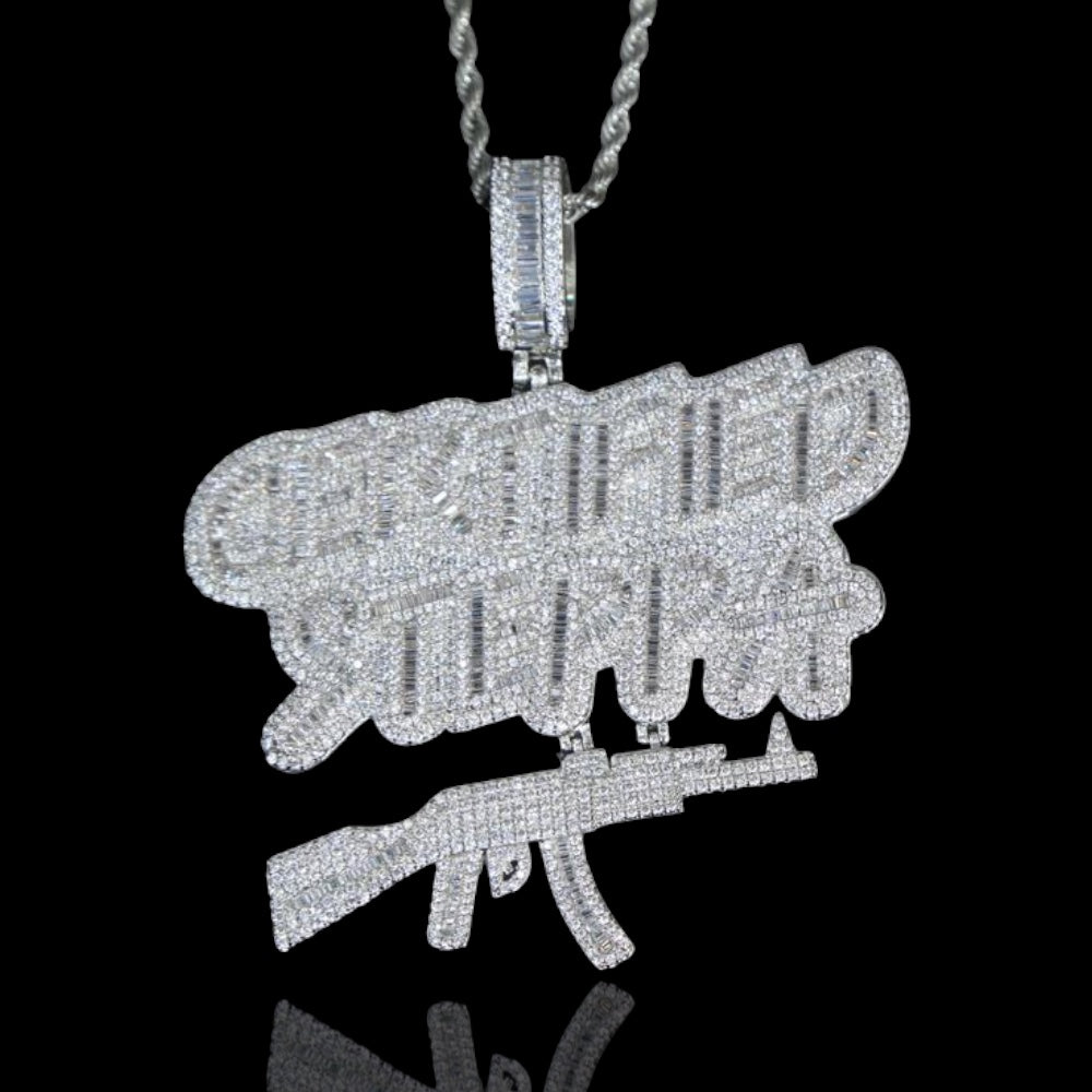 Iced Out “Certified Steppa” Pendant
