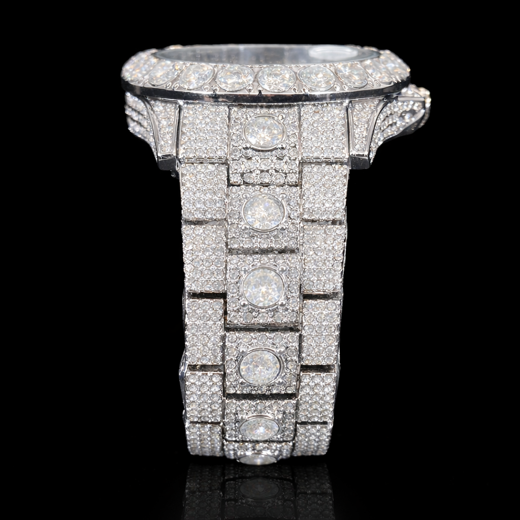 Prestige Date 42mm – Fully Iced Watch