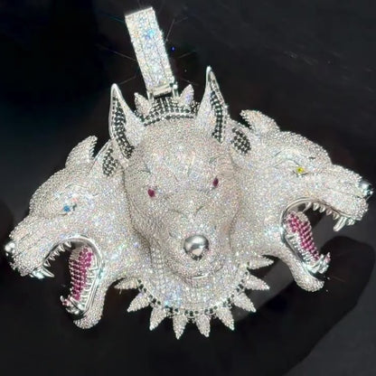 Cerberus Dog Pendant